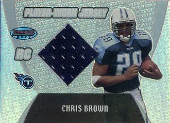 2003 Bowman's Best #111 Chris Brown Front