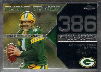 2008 Topps Chrome - Brett Favre Collection #BFC-386 Brett Favre Front