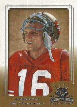 2003 Donruss Gridiron Kings #165 Joe Montana Front