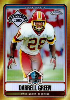 2008 Topps Chrome - Hall of Fame Refractors #HOF-DG Darrell Green Front