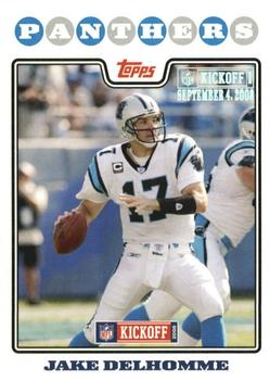 2008 Topps Kickoff - Silver Holofoil #97 Jake Delhomme Front