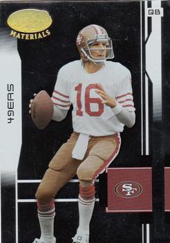 2003 Leaf Certified Materials #139 Joe Montana Front