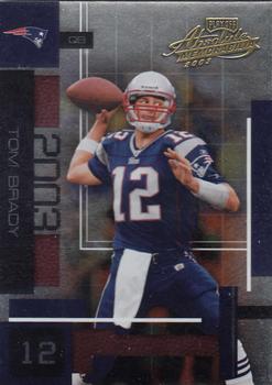 2003 Playoff Absolute Memorabilia #32 Tom Brady Front