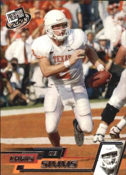 2003 Press Pass #10 Chris Simms Front