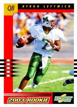 2003 Score #277 Byron Leftwich Front