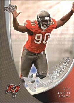 2008 Upper Deck Rookie Exclusives - Rookie Photo Shoot Flashbacks #RPSF28 Gaines Adams Front
