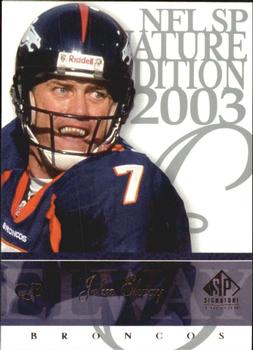 2003 SP Signature Edition #7 John Elway Front