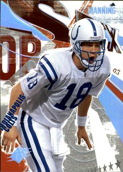 2003 SPx #1 Peyton Manning Front