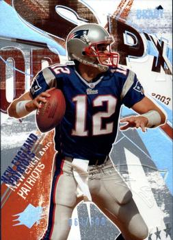 2003 SPx #76 Tom Brady Front