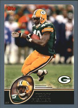 2003 Topps #8 Tony Fisher Front
