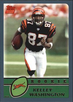 2003 Topps #322 Kelley Washington Front