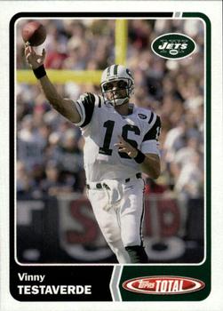 2003 Topps Total #309 Vinny Testaverde Front