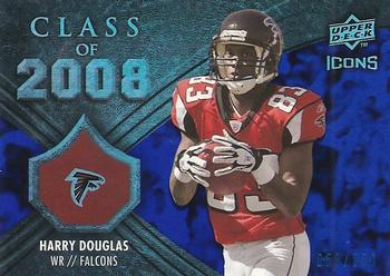 2008 Upper Deck Icons - Class of 2008 Blue #CO34 Harry Douglas Front