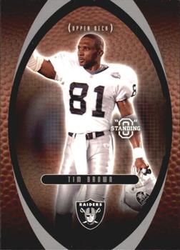 2003 Upper Deck Standing O #57 Tim Brown Front