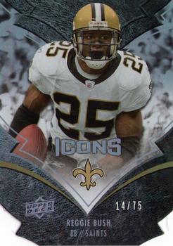 2008 Upper Deck Icons - Gold Die Cut #64 Reggie Bush Front