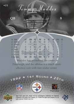 2003 Upper Deck Sweet Spot #25 Tommy Maddox Back