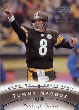 2003 Upper Deck Sweet Spot #25 Tommy Maddox Front