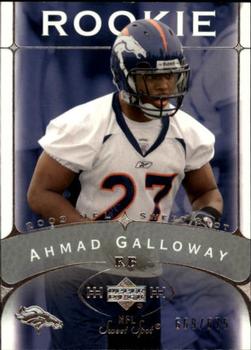 2003 Upper Deck Sweet Spot #152 Ahmaad Galloway Front