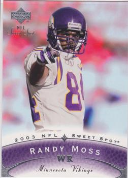 2003 Upper Deck Sweet Spot #84 Randy Moss Front