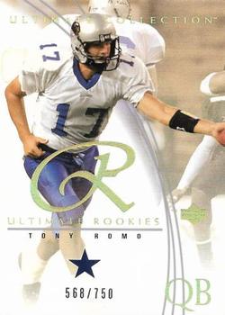 2003 Upper Deck Ultimate Collection #58 Tony Romo Front