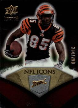 2008 Upper Deck Icons - NFL Icons Silver #NFL12 Chad Johnson Front