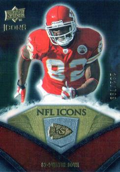 2008 Upper Deck Icons - NFL Icons Silver #NFL19 Dwayne Bowe Front