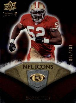 2008 Upper Deck Icons - NFL Icons Silver #NFL39 Patrick Willis Front