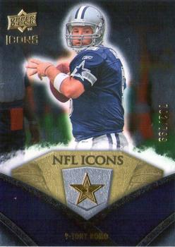 2008 Upper Deck Icons - NFL Icons Silver #NFL46 Tony Romo Front