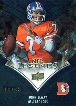 2008 Upper Deck Icons - NFL Legends #LEG17 John Elway Front