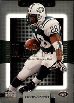 2003 Upper Deck Finite #25 Curtis Martin Front