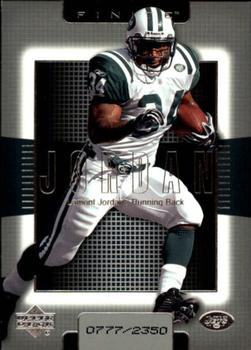 2003 Upper Deck Finite #31 LaMont Jordan Front