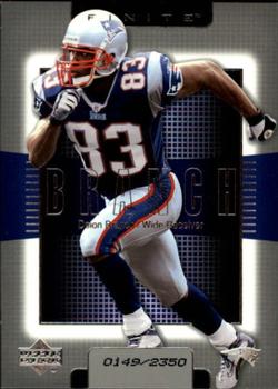 2003 Upper Deck Finite #79 Deion Branch Front