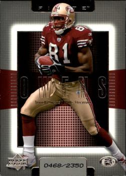 2003 Upper Deck Finite #81 Terrell Owens Front