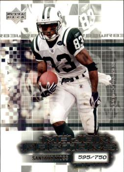 2003 Upper Deck Finite #137 Santana Moss Front