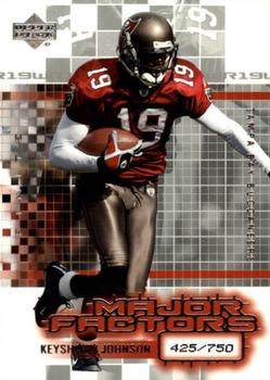 2003 Upper Deck Finite #154 Keyshawn Johnson Front