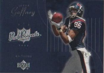 2003 Upper Deck Pros & Prospects #37 Jabar Gaffney Front