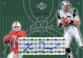 2003 Upper Deck Pros & Prospects #122 Ken Dorsey / Vinny Testaverde Front