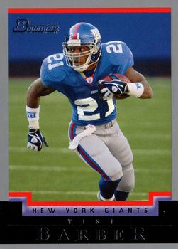 2004 Bowman #78 Tiki Barber Front