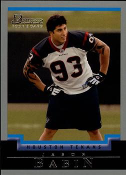 2004 Bowman #197 Jason Babin Front