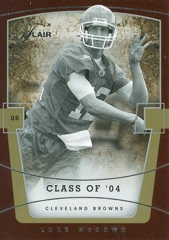 2004 Flair #81 Luke McCown Front