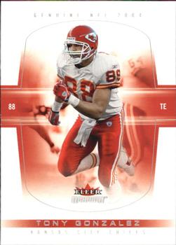 2004 Fleer Genuine #70 Tony Gonzalez Front