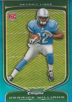 2009 Bowman Chrome - Blue Refractors #123 Derrick Williams Front