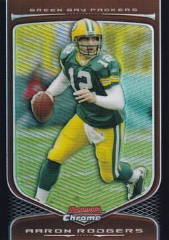 2009 Bowman Chrome - Refractors #6 Aaron Rodgers Front