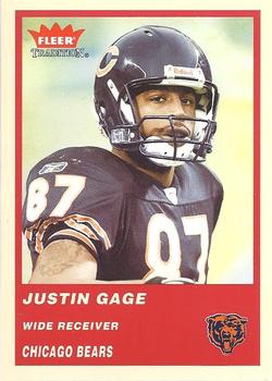 2004 Fleer Tradition #165 Justin Gage Front