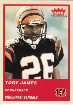 2004 Fleer Tradition #298 Tory James Front