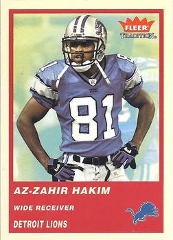 2004 Fleer Tradition #300 Az-Zahir Hakim Front