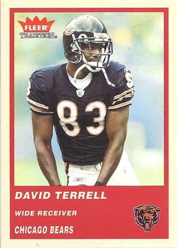 2004 Fleer Tradition #311 David Terrell Front