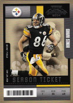 2004 Playoff Contenders #80 Hines Ward Front