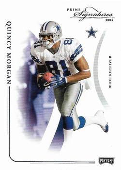 2004 Playoff Prime Signatures #26 Quincy Morgan Front