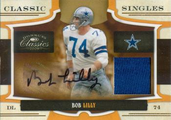 2009 Donruss Classics - Classic Singles Jerseys Autographs #5 Bob Lilly Front